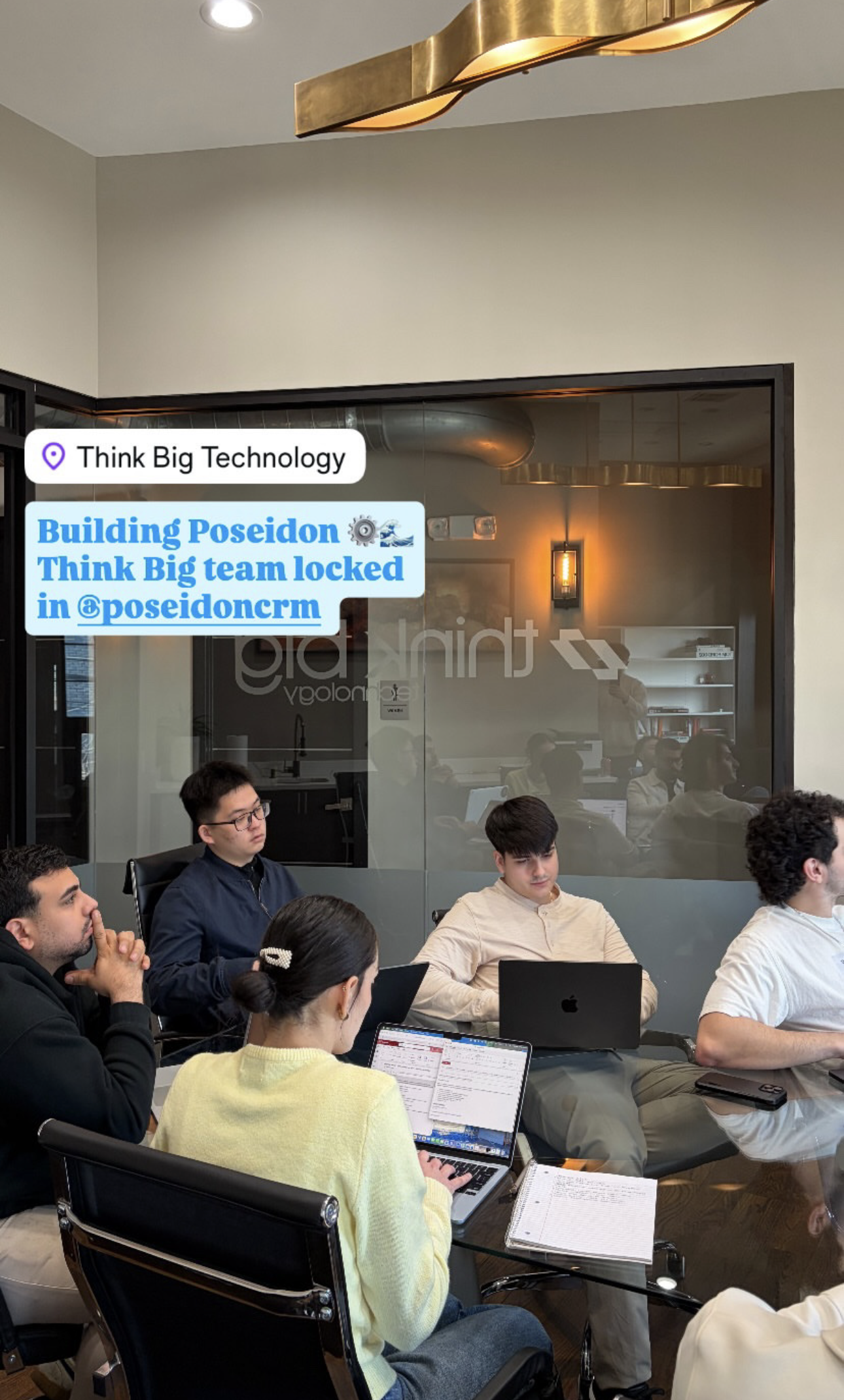 Conference networking floor